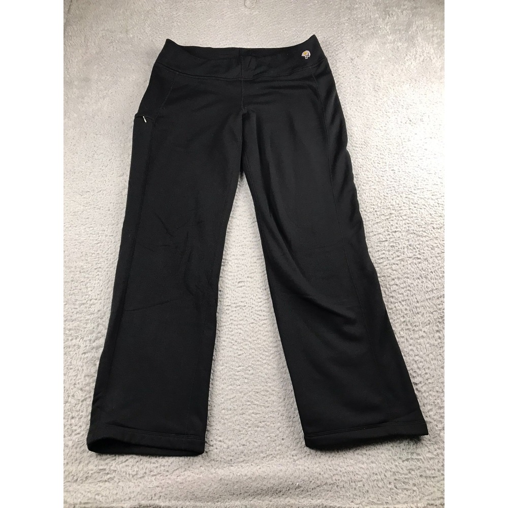 Mountain Hardwear Yumalina Fleece Lined Pants Womens L (36x31) Black *Flaws*